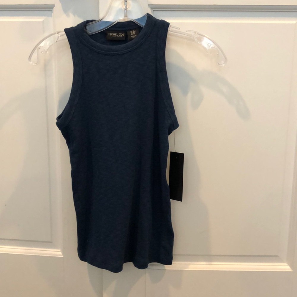 Navy blue tank top